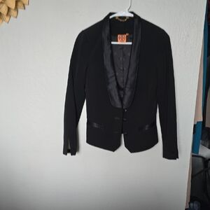 Tory Burch Black Jacket with Gold Accents
